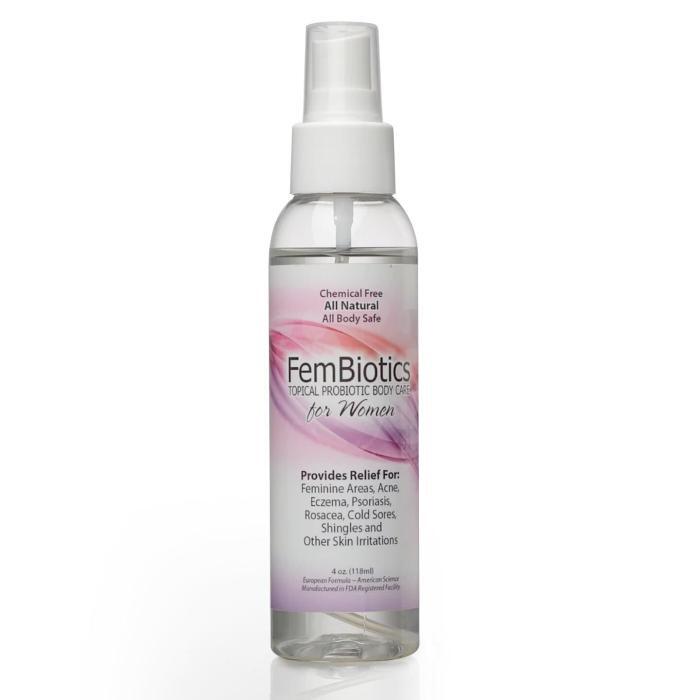 Fembiotics Natural Probiotic Skin Care Spray | Siani Skin Care Probiotic