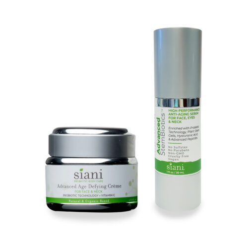 Image of Natural Probiotics Advanced Anti-Aging Skin Care Duo | Siani Probiotic Body Care