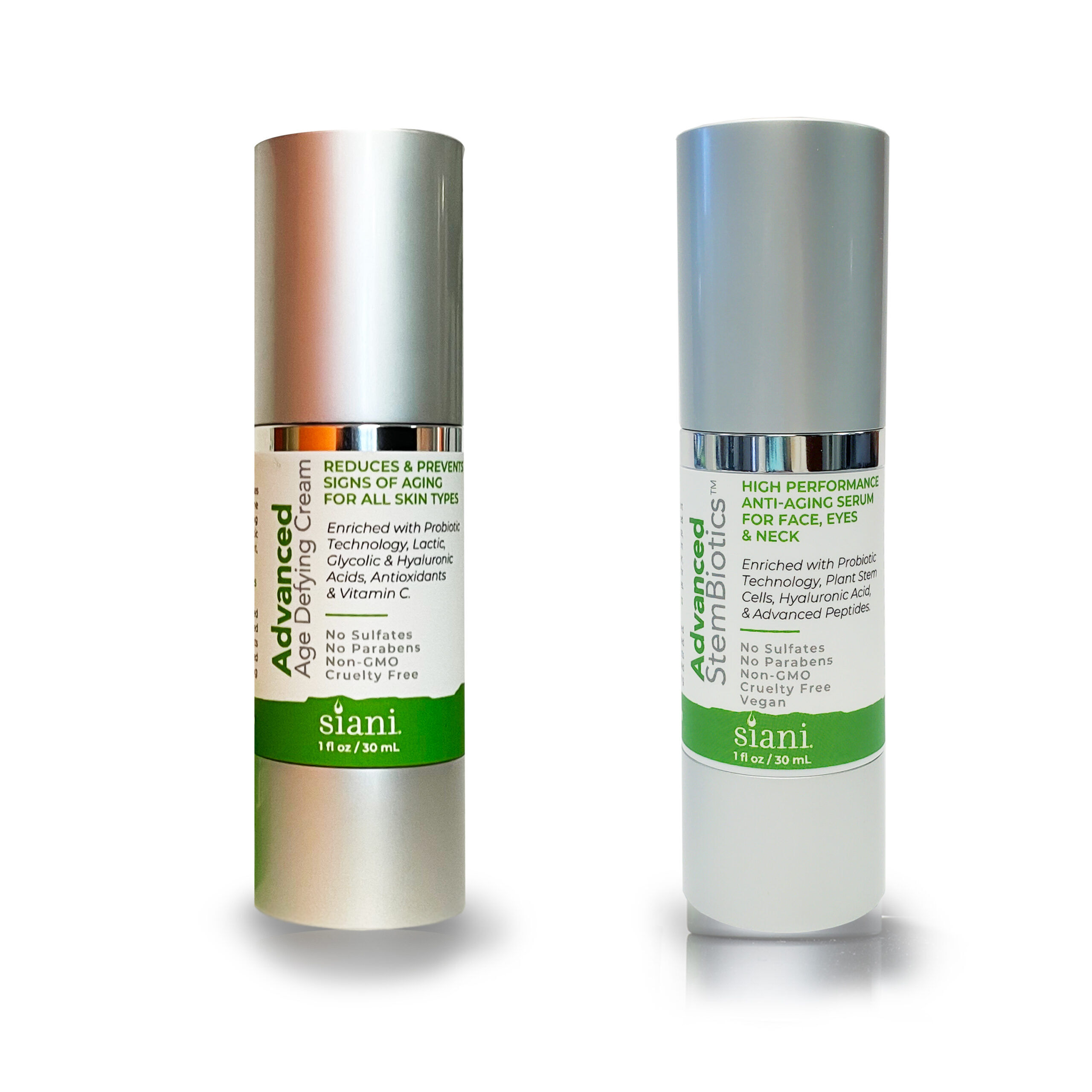 Siani Duo Natural Probiotic Advanced Anti-Aging Skin