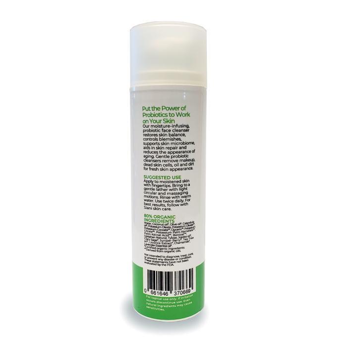 Siani Probiotic Face Cleanser Back