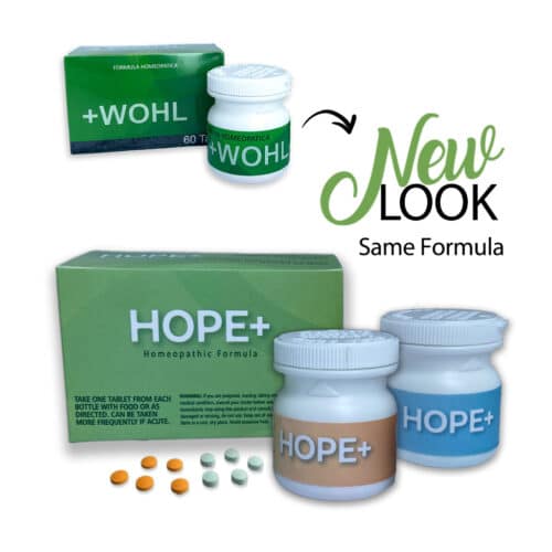 Wohl Hope German Formulated Homeopathic Remedy for Inflammation Pain New Packaging