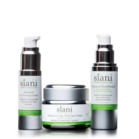 advanced anti aging skin care trio with probiotics