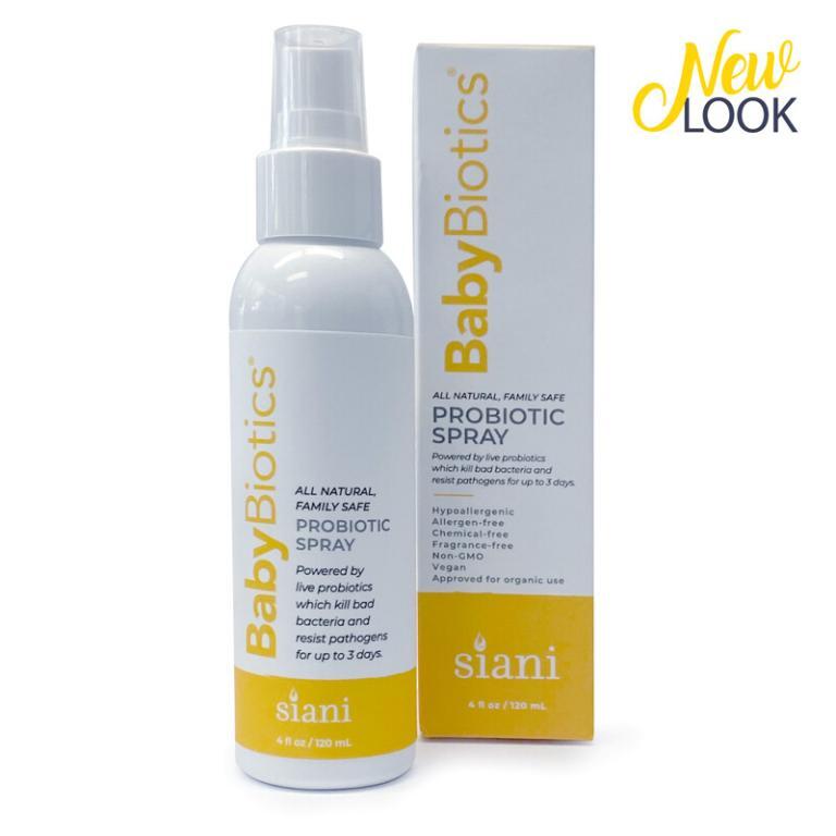 BabyBiotics - Natural Probiotics Skin Care Spray for Children of All Ages | Siani Probiotic Body Care