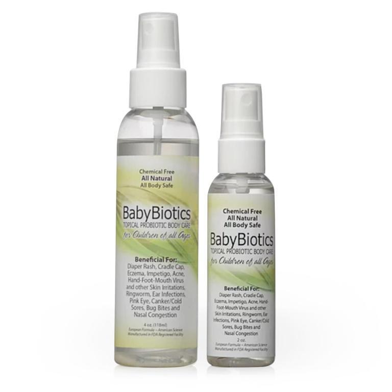 BabyBiotics - Natural Probiotics Skin Care Spray for Children of All Ages | Siani Probiotic Body Care